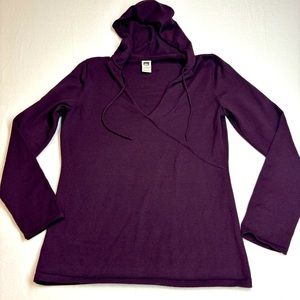 REI Sweater hoodie. Dark purple. Women’s Size medium.